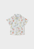 Camisa m/c estampada