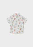 Camisa m/c estampada
