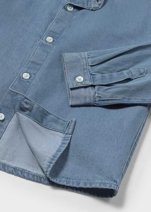 Camisa m/l denim