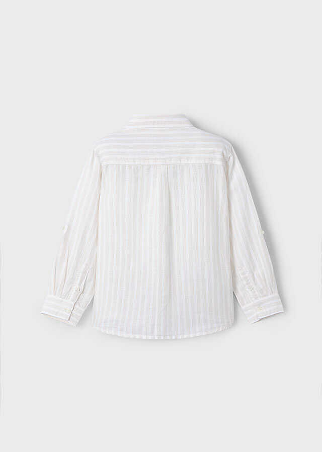 Camisa m/l lino