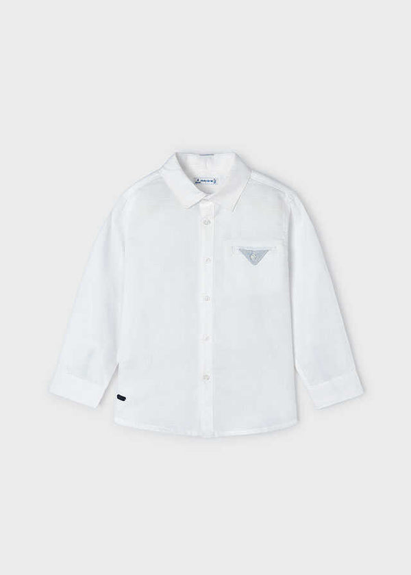 Camisa m/l lino suiting