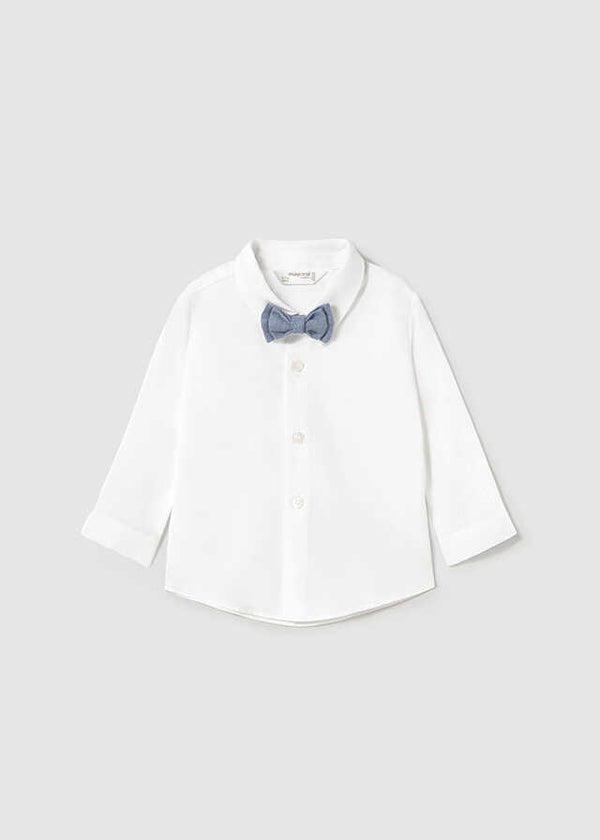 Camisa m/l pajarita
