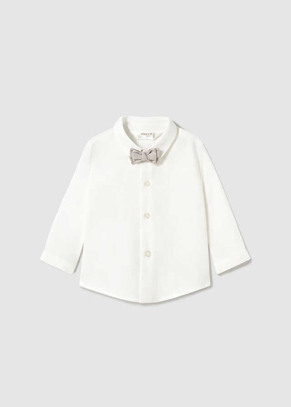 Camisa m/l pajarita