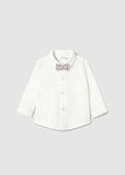 Camisa m/l pajarita