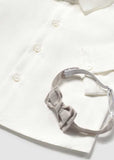 Camisa m/l pajarita