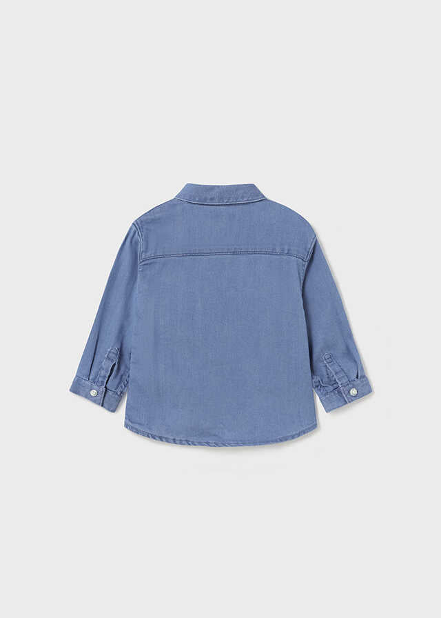 Camisa m/l soft denim