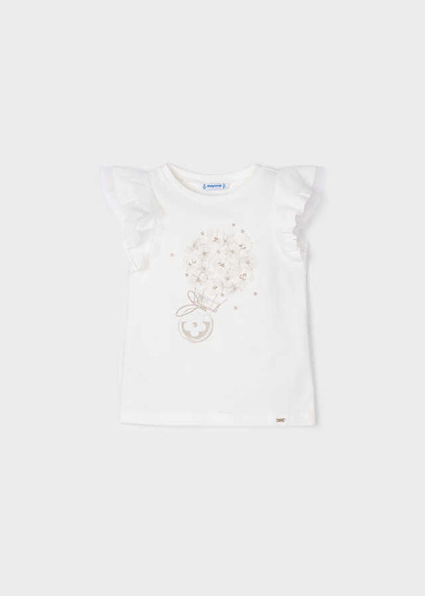 Camiseta m/c aplicaciones