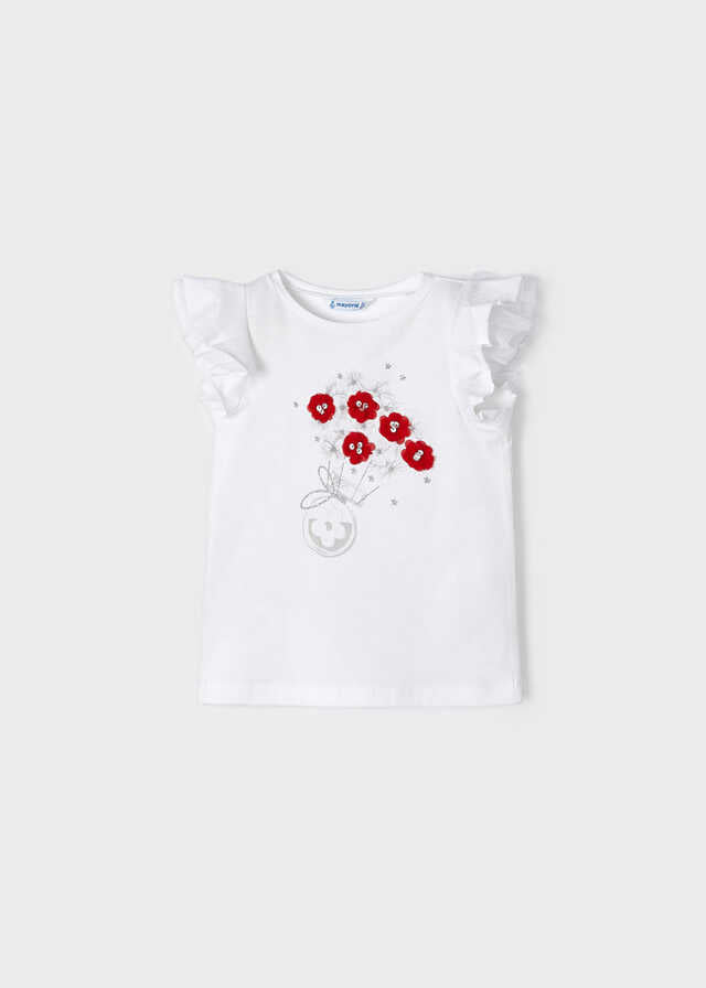 Camiseta m/c aplicaciones