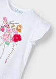 Camiseta m/c aplicaciones
