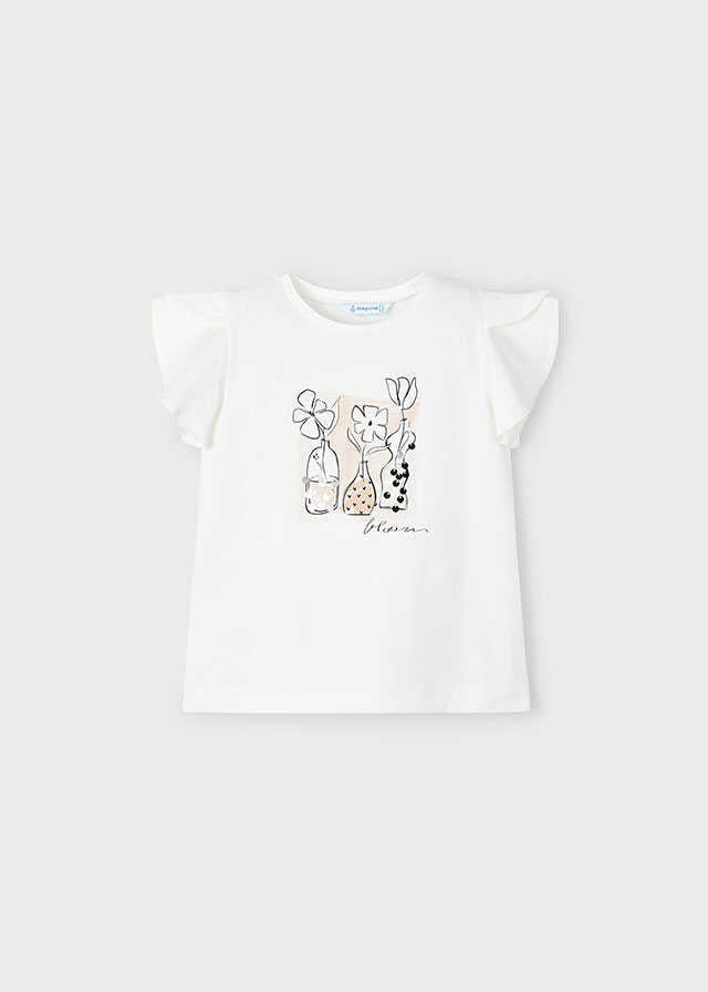 Camiseta m/c aplicaciones