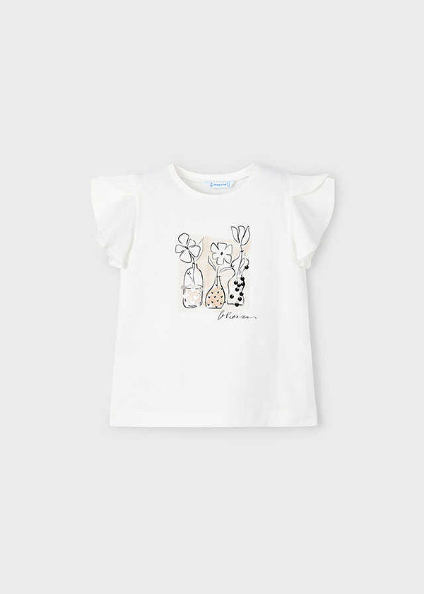 Camiseta m/c aplicaciones