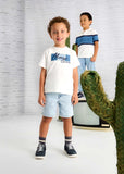 Camiseta m/c apliques