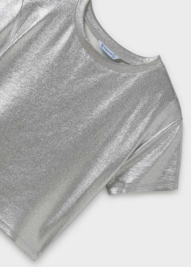 Camiseta m/c canale metalizad