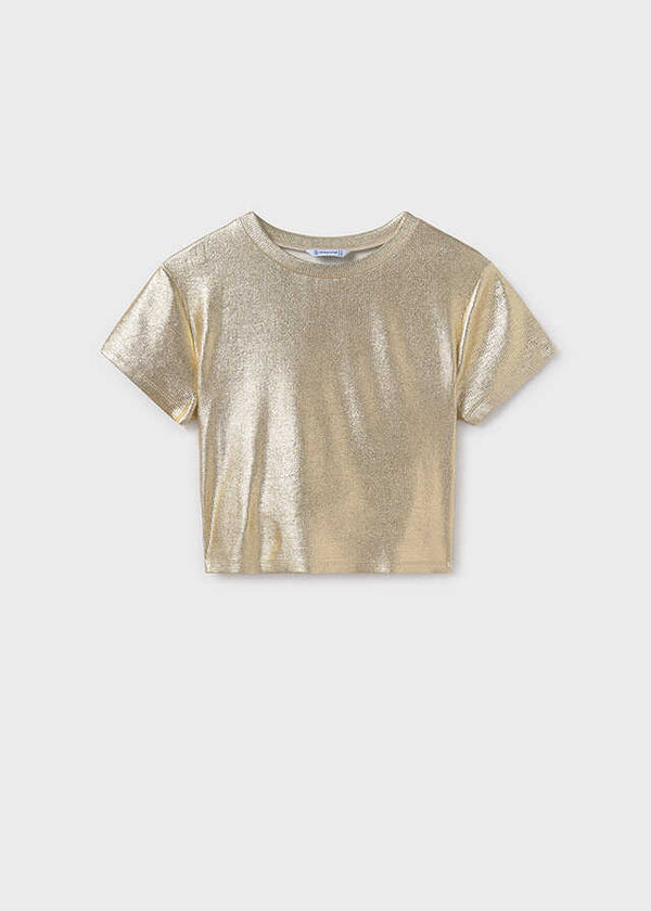 Camiseta m/c canale metalizad