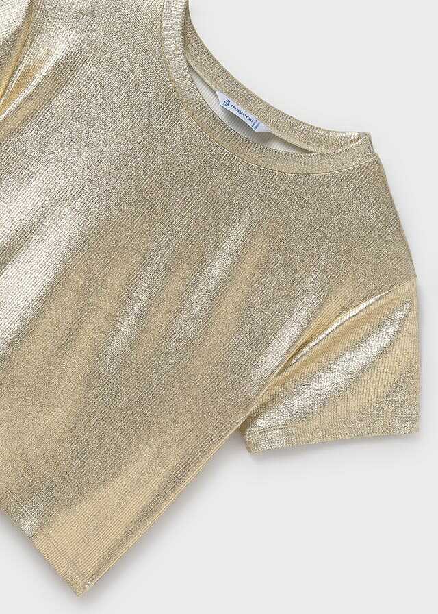 Camiseta m/c canale metalizad