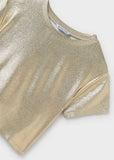 Camiseta m/c canale metalizad