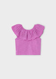 Camiseta m/c combinada