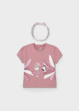 Camiseta m/c con diadema