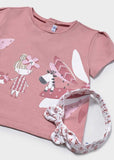 Camiseta m/c con diadema