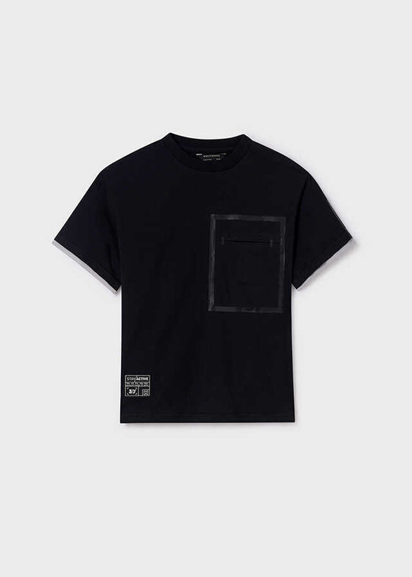 Camiseta m/c contrastes manga