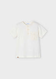 Camiseta m/c cuello panadero