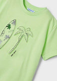 Camiseta m/c embossed