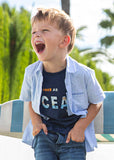 Camiseta m/c embossed