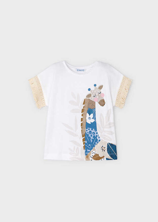 Camiseta m/c jirafa