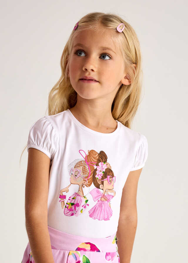 Camiseta m/c muñecas