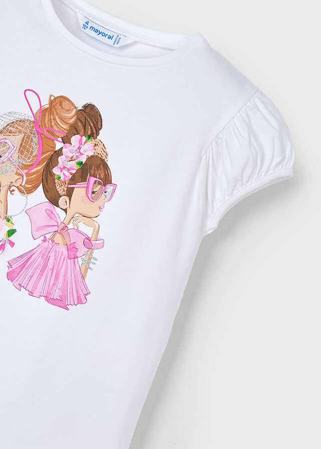 Camiseta m/c muñecas