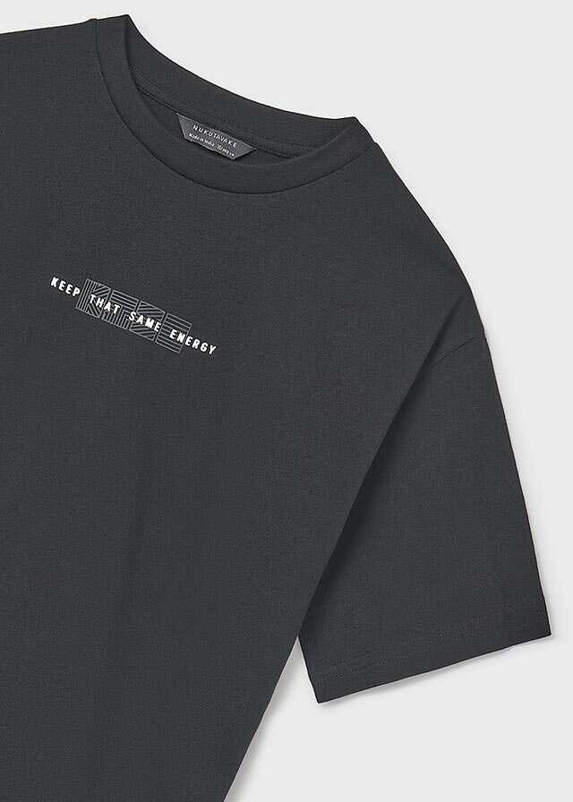 Camiseta m/c print relieve