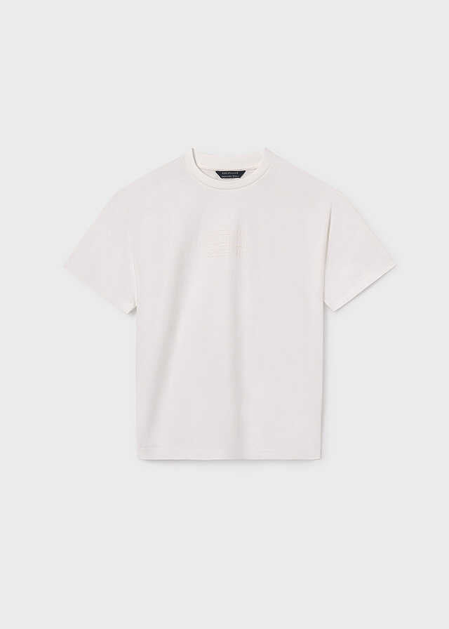 Camiseta m/c print relieve