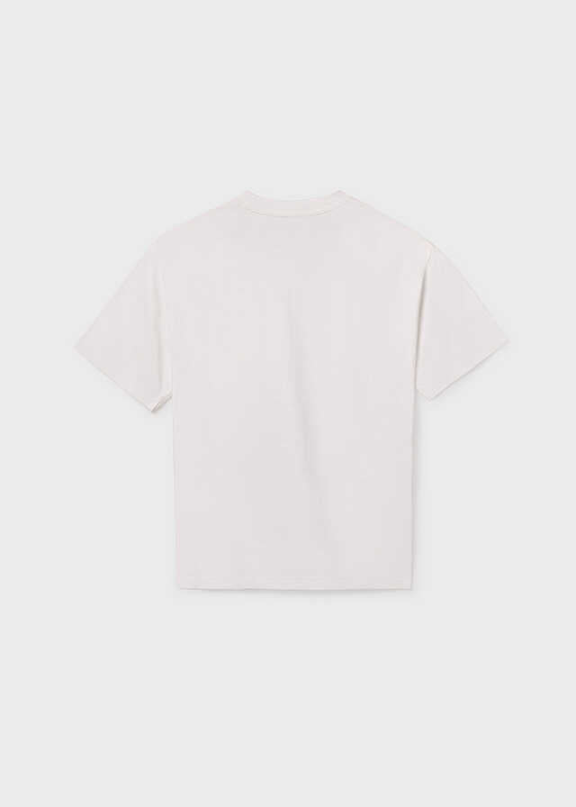 Camiseta m/c print relieve