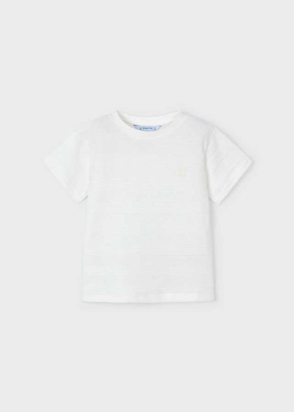 Camiseta m/c punto estructura