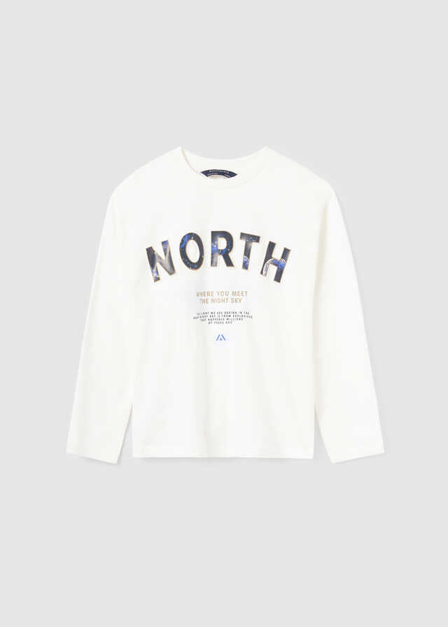 Camiseta m/l "north"
