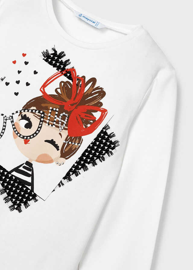 Camiseta m/l serigrafia
