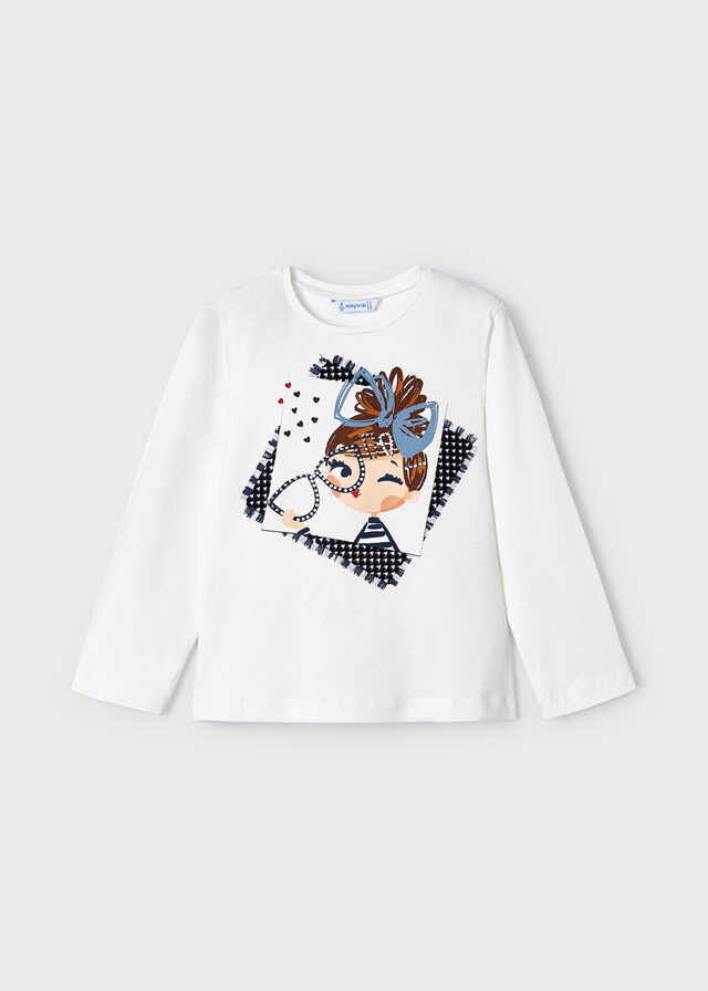 Camiseta m/l serigrafia