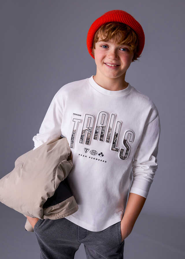 Camiseta m/l "trails"