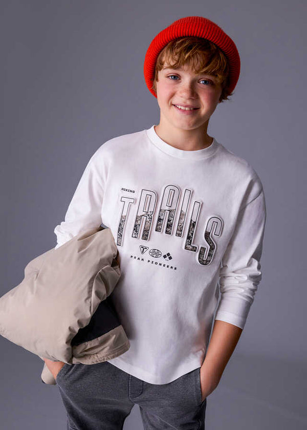 Camiseta m/l "trails"