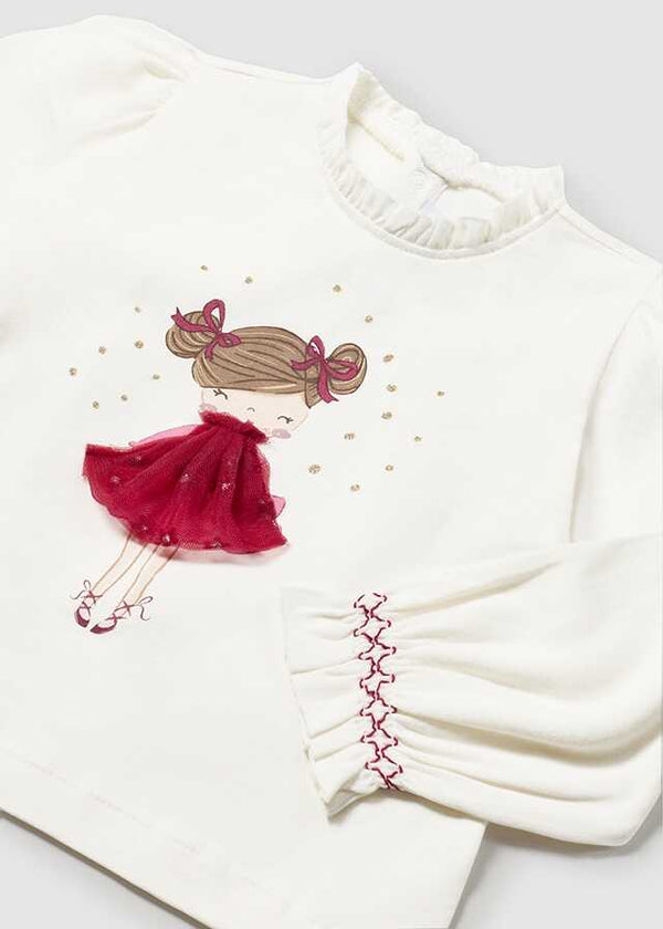 Camiseta m/l vestir