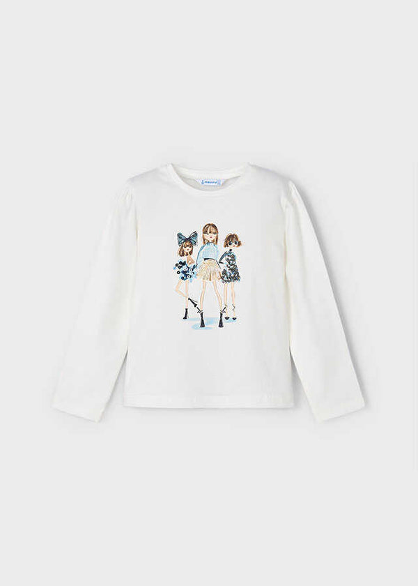 Camiseta m/l vestir