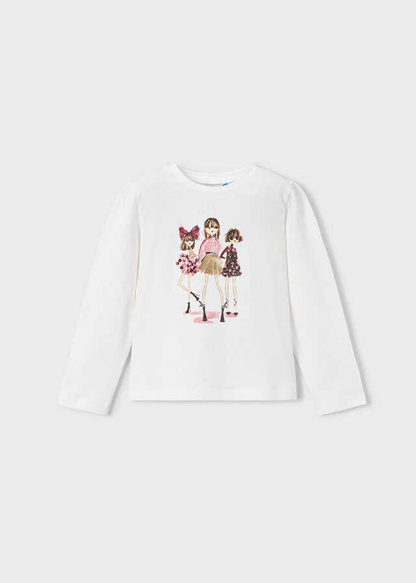 Camiseta m/l vestir