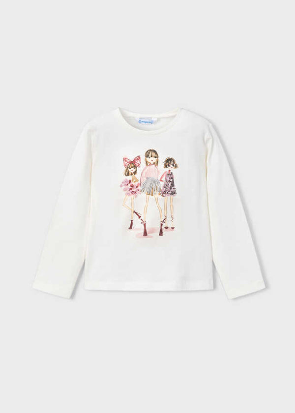 Camiseta m/l vestir