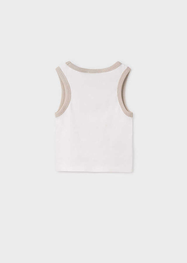 Camiseta tirantes bordado