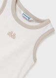 Camiseta tirantes bordado