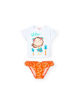 Conj. Camiseta Punto Y Braguita Poliamida