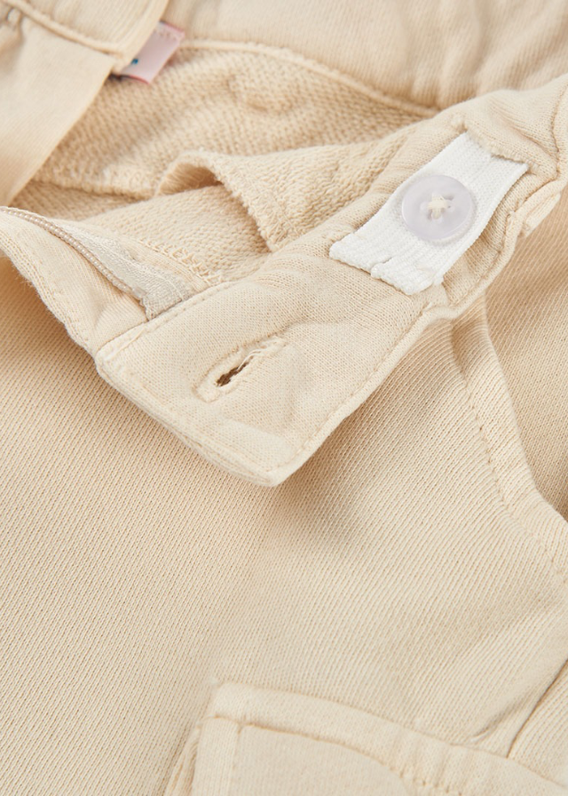 Conj. Camiseta punto y Bermudas felpa