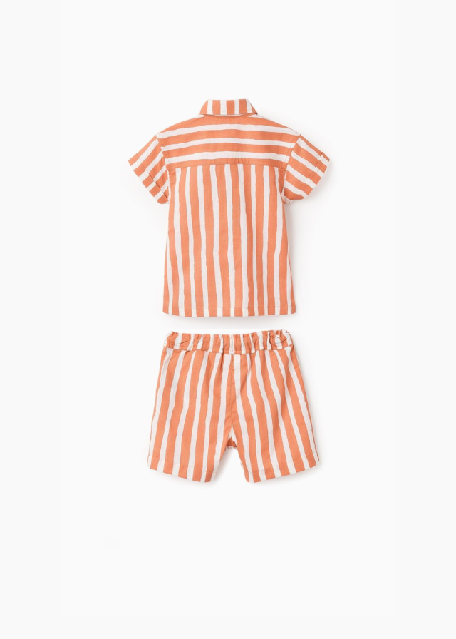 CONJ. SHIRT Y SHORTS COTTON