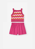 CONJ. SWEATER KNIT Y SHORT JERSEY