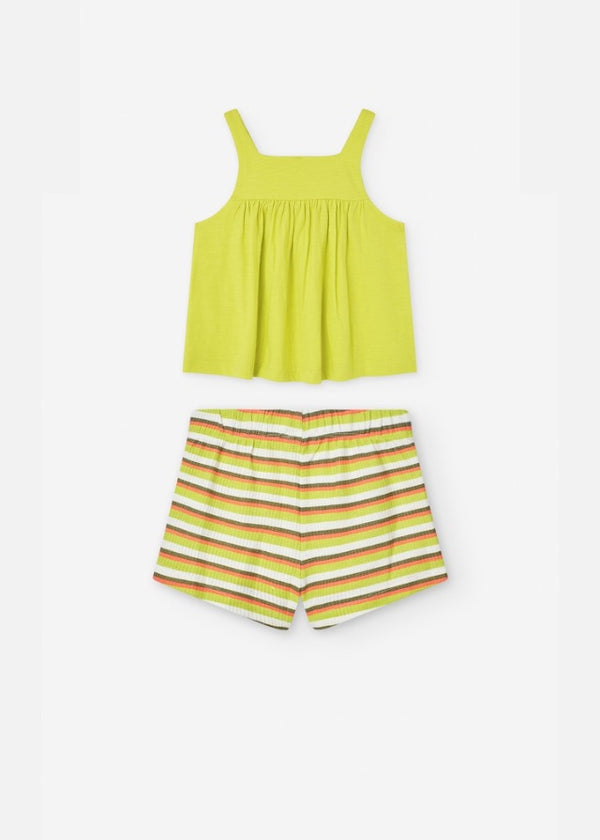 CONJ. TSHIRT JERSEY Y SHORT KNIT